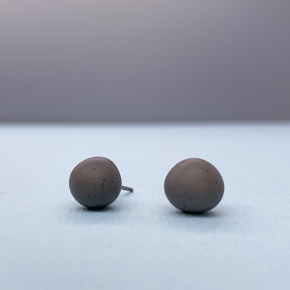 NEW Titanium Posts | Dark Gray Pop Color Studs